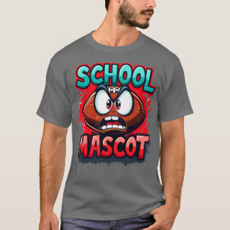 T-shirt Mascotte d'école Américain
