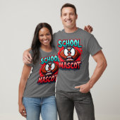 T-shirt Mascotte d'école Américain (Unisexe)