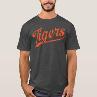 T-shirt Mascotte des Tigres Sports vintage antique