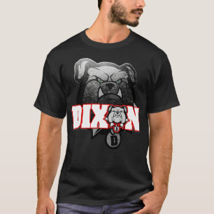 T-shirt Mascotte Dixon Bulldogs DHS Missouri
