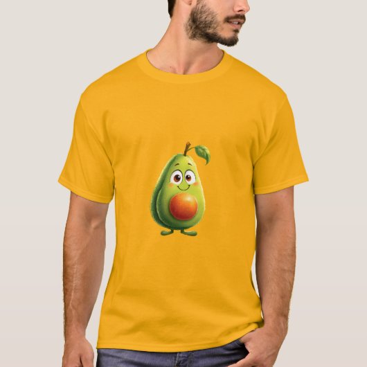 T-shirt Mascotte Poire Joyeuse (Devant)