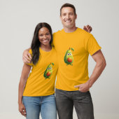 T-shirt Mascotte Poire Joyeuse (Unisexe)
