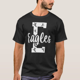 T-shirt Mascotte Sport École Esprit Aigles Retour à l'écol