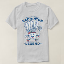 Mascotte "Voici une légende du badminton"