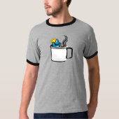 T-shirt masculin Camp Coffee (Devant)