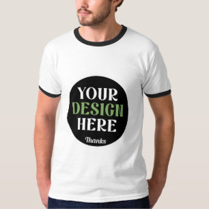 T-shirt Masculin, propre, tranchant et confiant