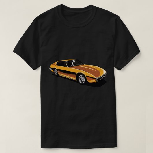 T-shirt Maserati Ghibli 1970 (Design devant)