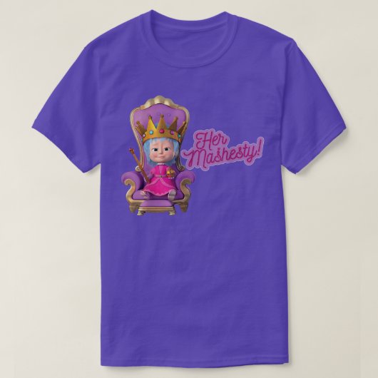 T-shirt Masha and the Bear  (Design devant)