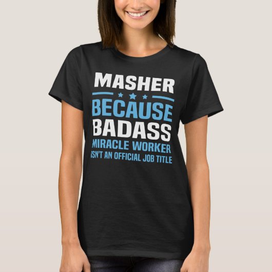T-shirt Masher (Devant)