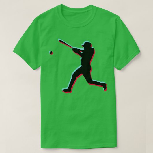 T-shirt Mashup TikTok de baseball (Design devant)