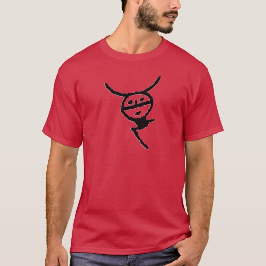 T-shirt Mask Petroglyph (Devant)