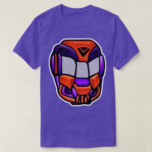 T-SHIRT MASK ROBOT HERO (Design devant)
