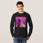 T-shirt Masked Arab in a Vaporwave Desert Retrowave style (Devant entier)