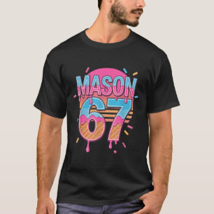 T-shirt Mason 67 Mème Crème Glacée Bysebyll Drip