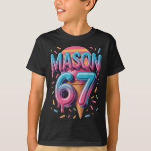 T-shirt Mason 67 Mème Glace Bysebyll Drip _1