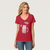 T-shirt mason jar daisies (Devant entier)