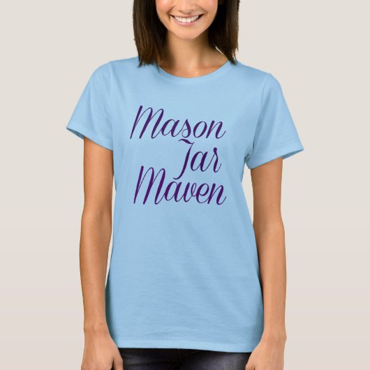 T-shirt Mason Jar Maven (Devant)