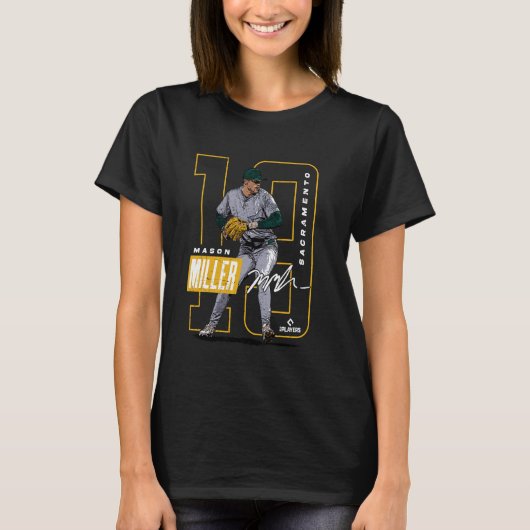 T-shirt Mason Miller  Las Vegas MLB Baseball Players  MLBM (Devant)