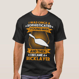T-shirt Mason Young Man Bricklayer