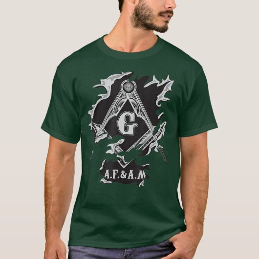 T-shirt Masonic Ancient Free and Accepted Mashers (Devant)