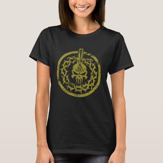 T-shirt Masonic Free & Accepted Masons Est 1717 Skull n Co (Devant)