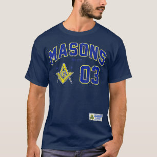 T-shirt Masonic Masons Sports Jersey 03 Hiram Abiff