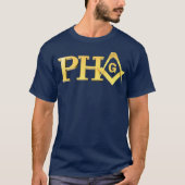 T-shirt Masonic PHA Prince Hall Affiliation Square (Devant)