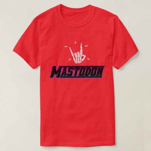 T-shirt masotodon holotren (Design devant)
