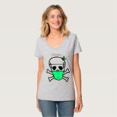 T-shirt Masque à crâne Thunder_Cove (Devant entier)