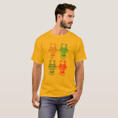 T-shirt Masque africain (Devant entier)