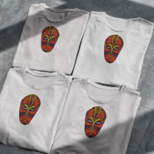 T-shirt Masque africain