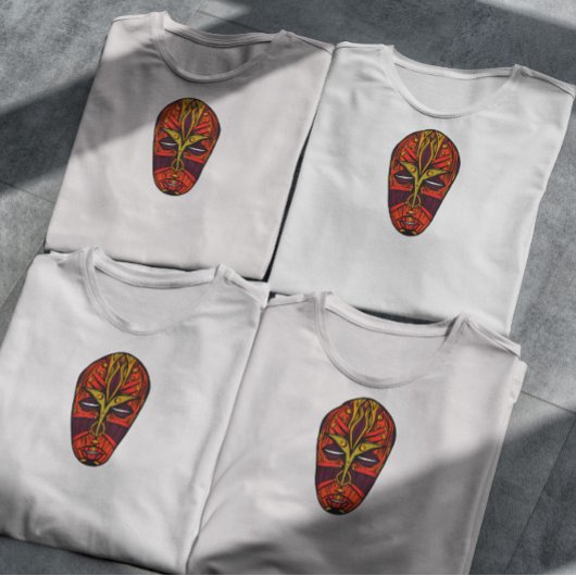 T-shirt Masque africain