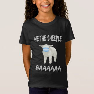 T-Shirt Masque amusant mouton | masque visage vêtu de mout