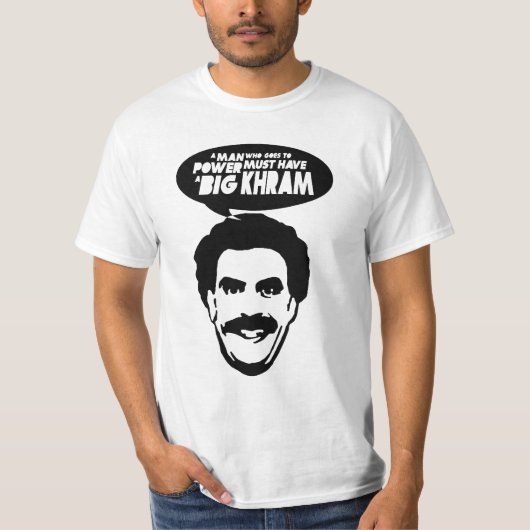 T-shirt Masque Borat (Devant)