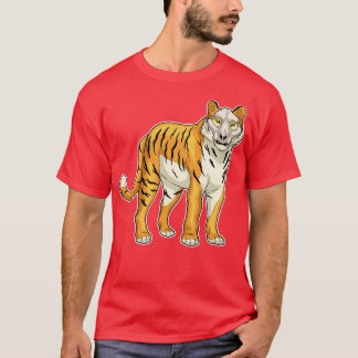 T-shirt Masque crâne de tigre