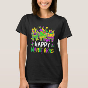 T-shirt Masque de bouffon à dents Hygiène dentaire Joyeux