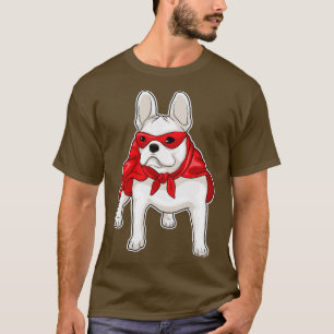 T-shirt Masque de cape pour Bouledogue Français
