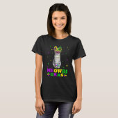 T-shirt Masque de Carnaval de Chat Scottish Fold Meowdi Gr (Devant entier)