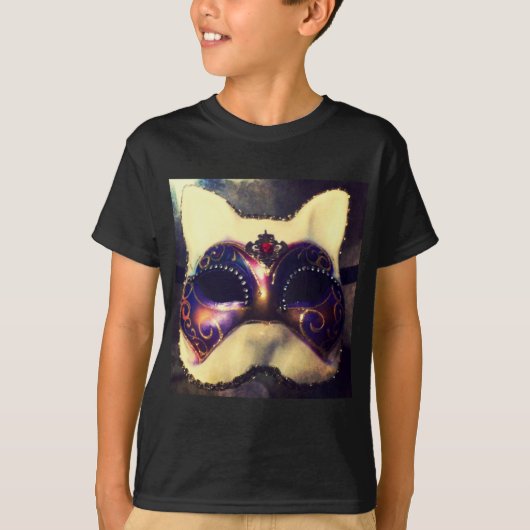 T-shirt Masque de chat (Devant)