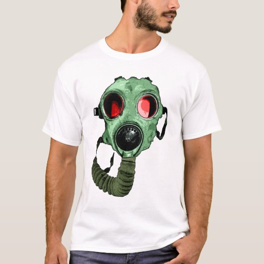 T-shirt Masque de gaz (Devant)