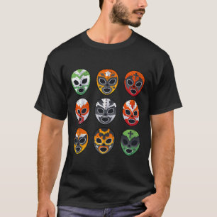 T-shirt Masque de lutte Lucha Libre Cinco De Mayo Mexicain