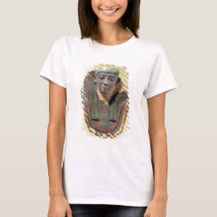 T-shirt Masque de maman, de pl stuccoed et peint de