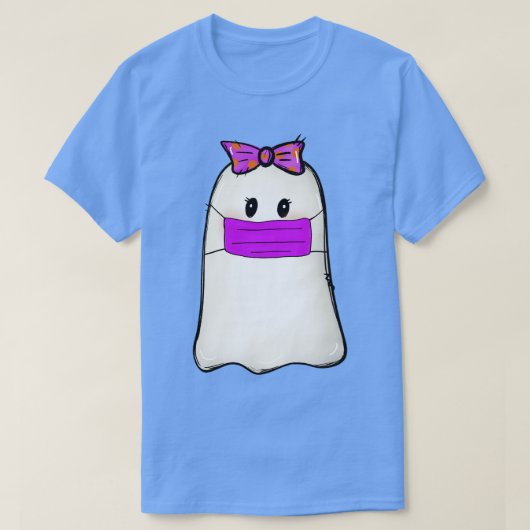 T-shirt masque de port éffrayant (Design devant)