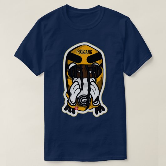 T-shirt Masque de ski Glo gang 1 (Design devant)