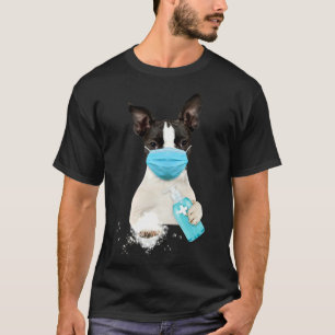 T-shirt Masque de visage de Boston Terrier 105