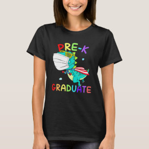 T-shirt Masque de visage pré-K Graduate Super T Rex Gradua
