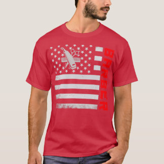 T-shirt Masque Drapeau Barber US