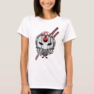 T-shirt Masque du peloton Katana de suicide et art de