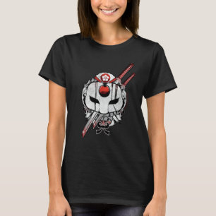 T-shirt Masque du peloton Katana de suicide et art de