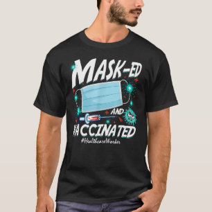 T-shirt Masque Ed Vacciné Healthcare Worker S 2021 Mère